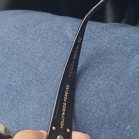 GUCCI Cat-eye frame sunglasses crystals GG0781S NEW! On the Runaway tag removed - Picture 6 of 6